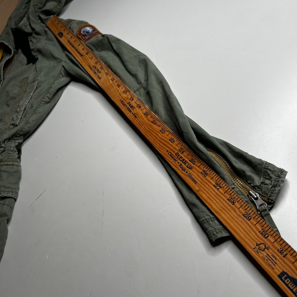 Parajumpers Colonial Series Green Cotton Field Jacket Hooded Parka Womens Small - Picture 2 of 7